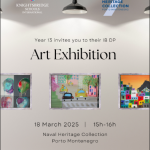 First IB Art Exhibition at Our School
