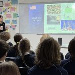 Students Learn About America Through Interactive Presentation