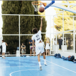 ON THE COURT, CHASING HIS DREAM!